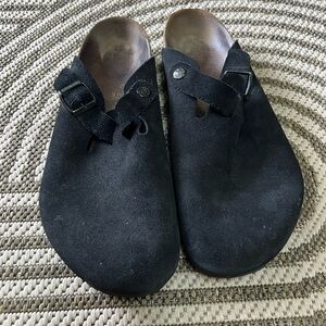 Birkenstock Black suede Sandals